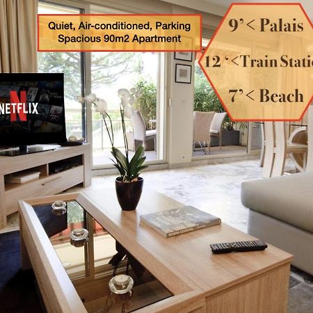 90M2 Apartement - Les Palmiers De Cannes Eksteriør bilde